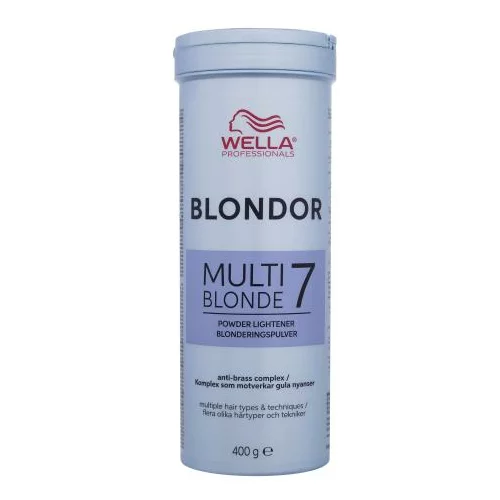 Wella Professionals Blondor Multi Blonde 7 barva za lase svetli lasje 400 g za ženske