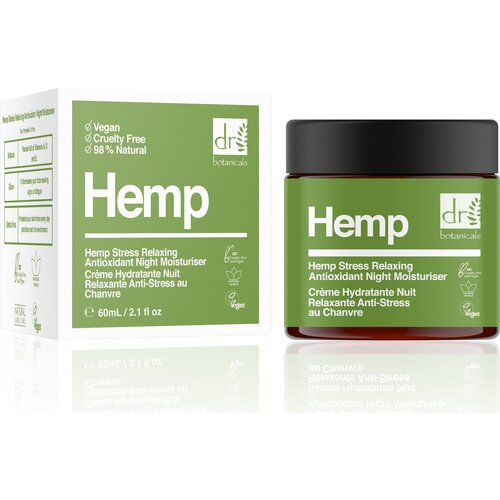 Dr. Botanicals Hemp Stress Relaxing Antioxidant Night Moisturiser - 60 ml Cene