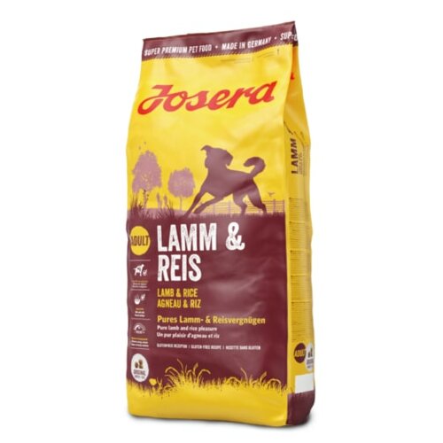 Josera lamb & rice (jagnjetina i pirinač) - granule 20/11 - hrana za manje aktivne pse 15kg Slike