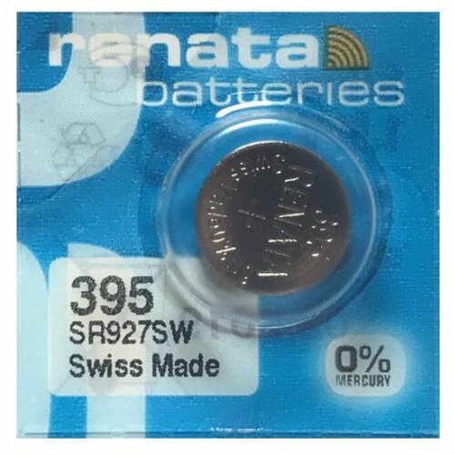 Renata baterija 395 1,55V Srebro oksid dugme baterija za SAT, Pakovanje 1kom Slike