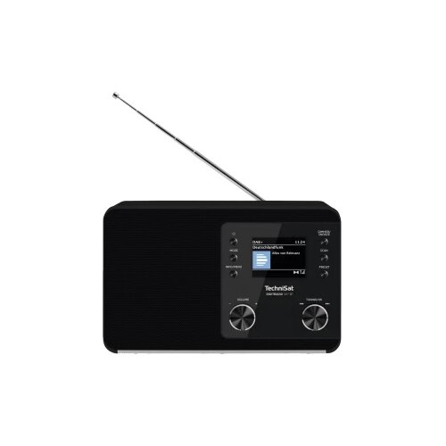Technisat DIGITRADIO 307 BT desktop radio DAB (1013), DAB+ (1012), UKW (1014) AUX, Bluetooth&amp;reg; funkcija alarma crna Slike