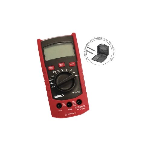 Cimco DMM 310 ručni multimetar digitalni uklj. torbica CAT IV 600 V Cijene