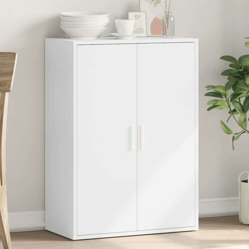 vidaXL Komoda bijela 60 x 31 x 84 cm od konstruiranog drva Cene