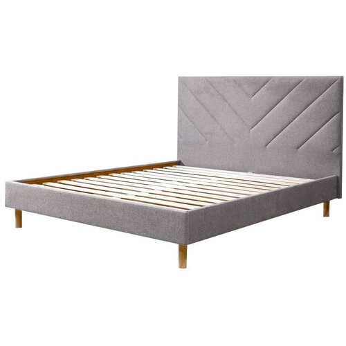 Bobochic Paris Bež oblazinjena zakonska postelja z letvenim dnom 140x190 cm Romane &amp;ndash; Slike