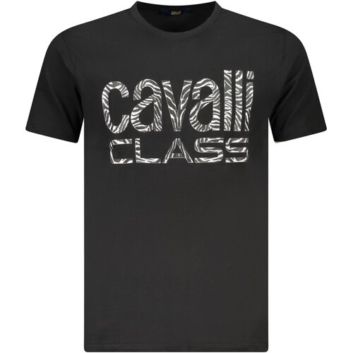 Cavalli Class SHORT SLEEVE T-SHIRT MEN BLACK Slike