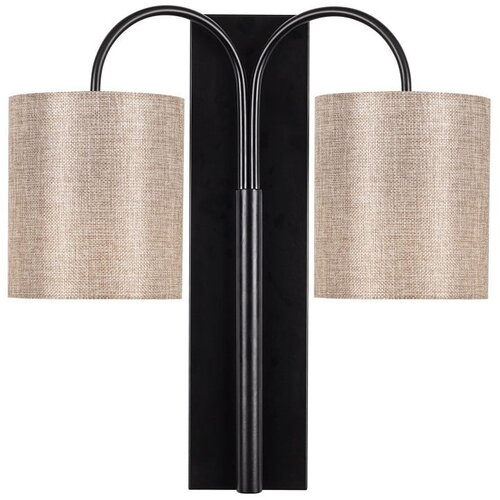 Opviq lights crna metalna zidna svjetiljka Aristo Slike