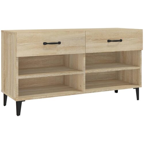 Maison Chic Omarica za obutev - Kopa za čevlje sonoma hrast 102x35x55 cm inženirski les, (21777582) Cene