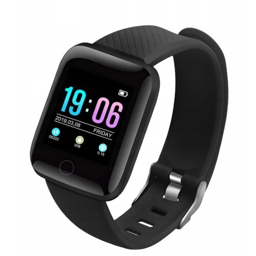  LCD pametna ura silikonska zapestnica Android in iOS M116 črna bluetooth Cene