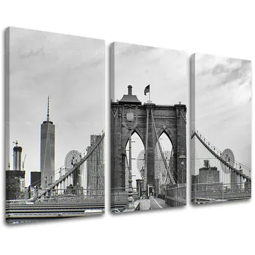 Slike na platnu 3-delne MESTA - NEW YORK ME114E30 (moderne) Slike na platnu 3-delne MESTA - NEW YORK ME114E30 (moderne)