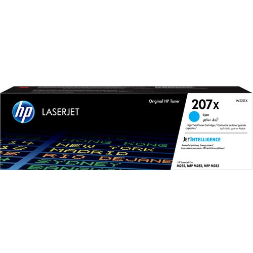 HP TONER 207X CYAN ZA M255/M282/M283 ZA 2450 STRANI W2211X Slike