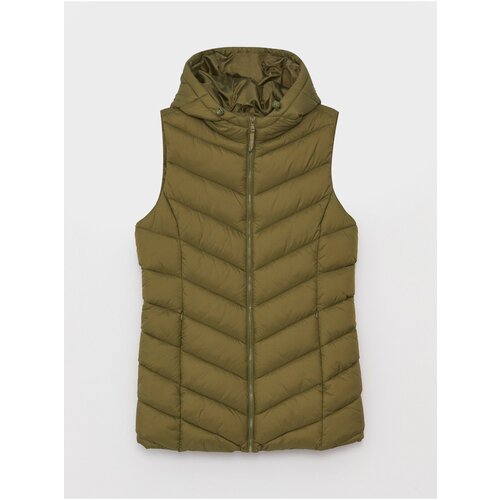 LC Waikiki Women's Hooded Plain Puffer Vest Slike