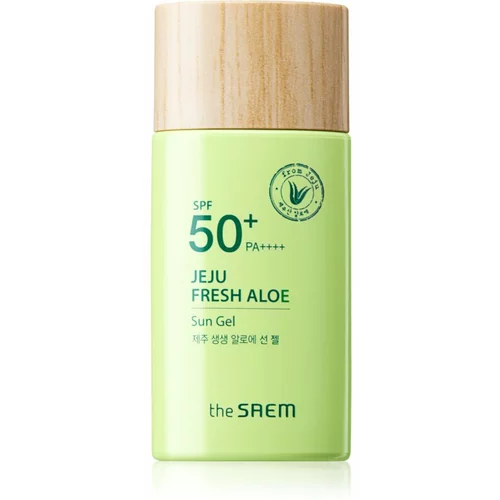 The Saem Jeju Fresh Aloe Sun gel za sunčanje SPF 50+ 60 g