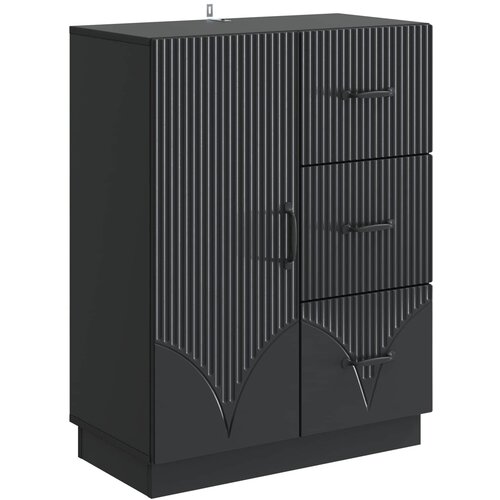  Kreveta s ladicama Crna 66 x 34,5 x 87 cm Konstruirano drvo Cijene