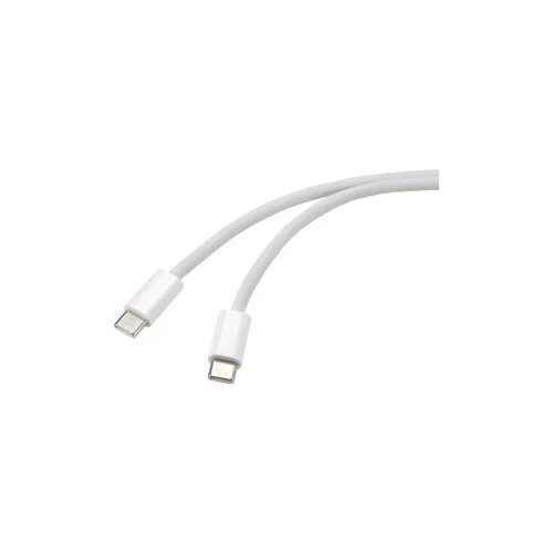 Renkforce Apple iPad/iPhone/iPod priključni kabel [1x muški konektor USB-C® - 1x muški konektor USB-C®] 3.00 m bijela Cijene