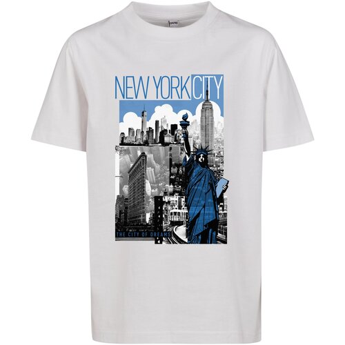 MT Kids kids new york city tee white Slike