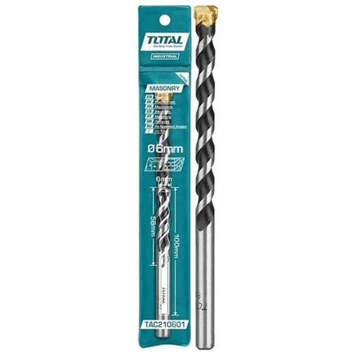 TOTAL TOOLS sveder za beton 6x100mm, serija industrial (TAC210601), (20931237) Cene