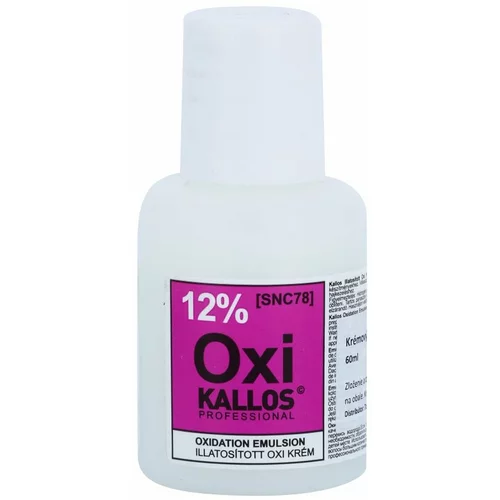 Kallos Oxi kremasti peroksid 12% za profesionalnu uporabu 60 ml