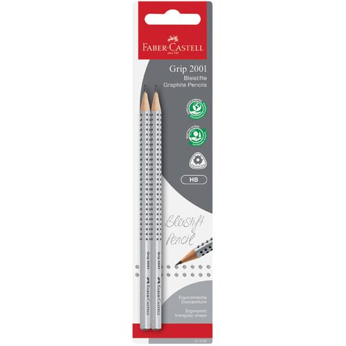Olovka GRAFITNA HB GRIP 2001 PK2 FABER CASTELL 217497 BLISTER Cijene