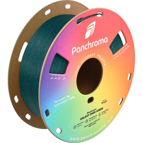 Polymaker Panchroma&amp;trade; PLA Galaxy Dark Green - 1,75 mm / 1000 g Slike