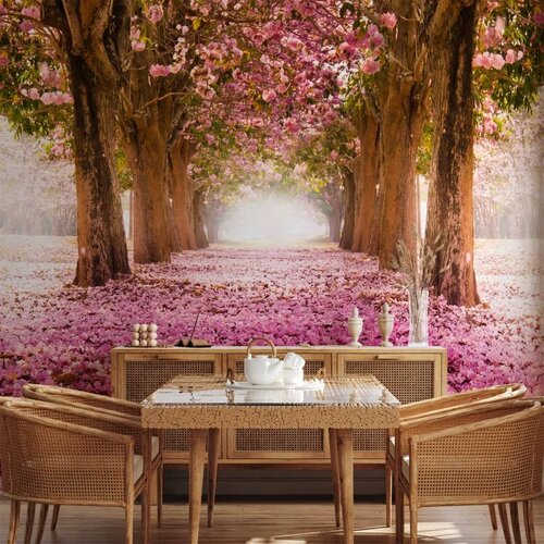  Foto tapeta - Pink grove 200x140 Vodootporna Cene