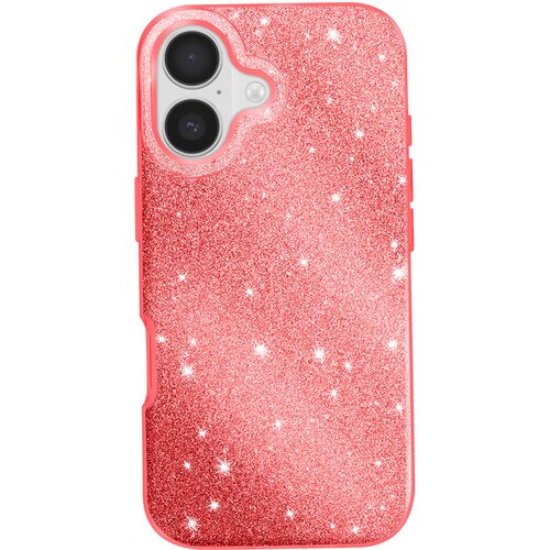 AVIZAR Ovitek za iPhone 17, dvobarvna zasnova in ble&scaron;čeča obdelava, Rdeča, (5000189944) Cene