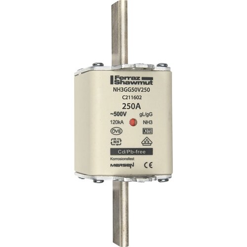 Mersen NH varovalka SF NH3GG50V250, (21040630) Cene