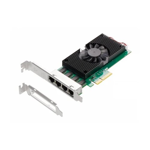 E-green PCI-Express kontroler 4-port 2.5 Gigabit Ethernet (Intel I225) Cene