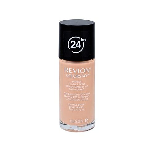 Revlon Colorstay&amp;trade; Combination Oily Skin SPF15 puder za me&amp;scaron;ano do mastno kožo 30 ml odtenek 320 True Beige Slike