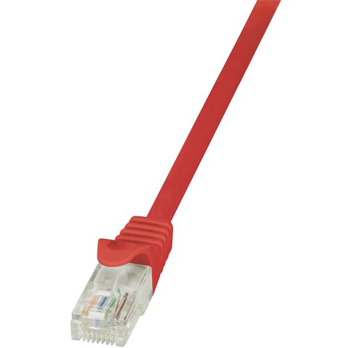 Logilink Patch cable Econline, Cat.5e, U UTP, red, 3 m, CP1064U Cene