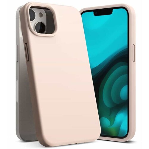 Ringke Fleksibilen silikonski ovitek za iPhone 14 Plus 6.7'' SILICONE PINK SAND, (21522003) Cene