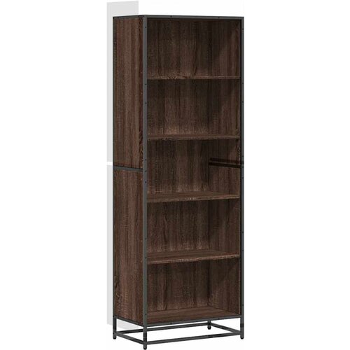 Maison Chic Knjižna omara - Knjižni regal rjavi hrast 60x35x170,5 cm inženirski les, (21724888) Cene