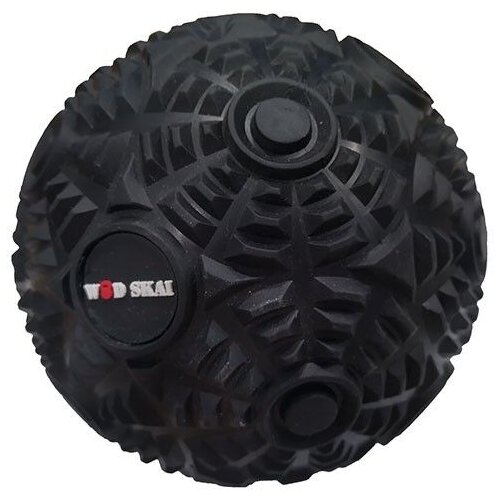 Harc Fitness Loptica za masažu Wod Skai, 12cm, Crna Slike