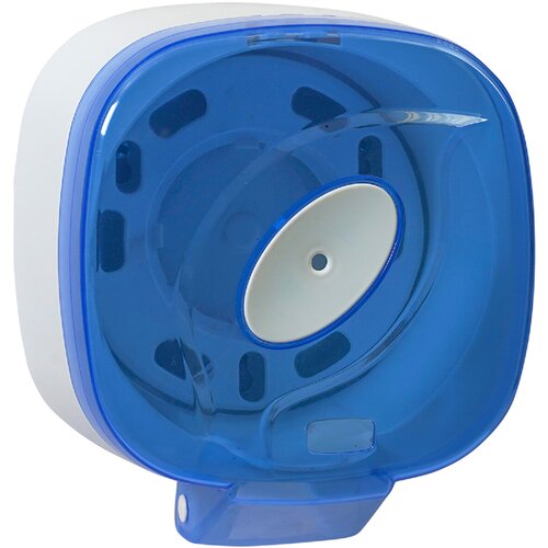 držač toalet papira central pull - Mini Transparent plava Slike