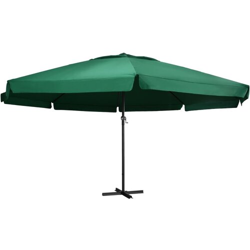 Vrtni suncobran s aluminijskim stupom 600 cm zeleni Cijene