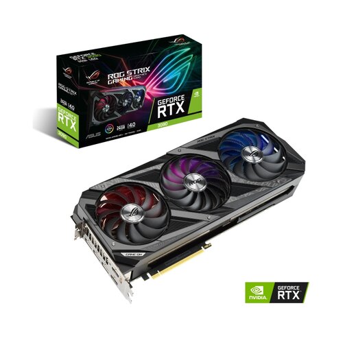 Asus nVidia GeForce RTX 3090 24GB 384bit ROG-STRIX-RTX3090-24G-GAMING grafička kartica Slike