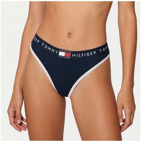 Tommy Hilfiger Spodnje hlače Ropa Interior Mujer Mod&amp;egrave;le Uw0uw06581 Modra Slike