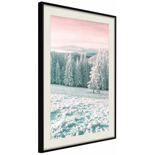  Poster - Frosty Landscape 30x45