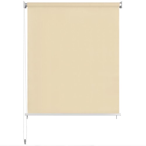  Vanjska roleta za zamračivanje krem 80 x 140 cm HDPE Slike