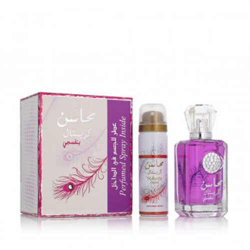 Lattafa Mahasin Crystal Violet EDP 100 ml + DEO VAPO 75 ml (woman) Cijene