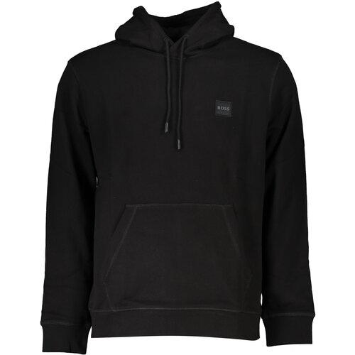 Boss MEN&amp;amp;#39;S BLACK ZIP-LESS SWEATSHIRT Slike