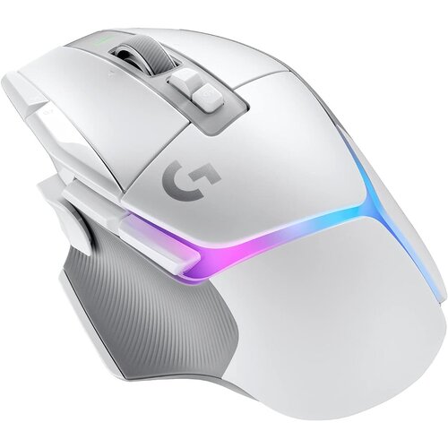Logitech G502 X Plus Lightspeed brezžična igralna mi&amp;scaron;ka bele barve Slike