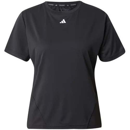 Adidas Tehnička sportska majica 'Designed For Training' crna / bijela
