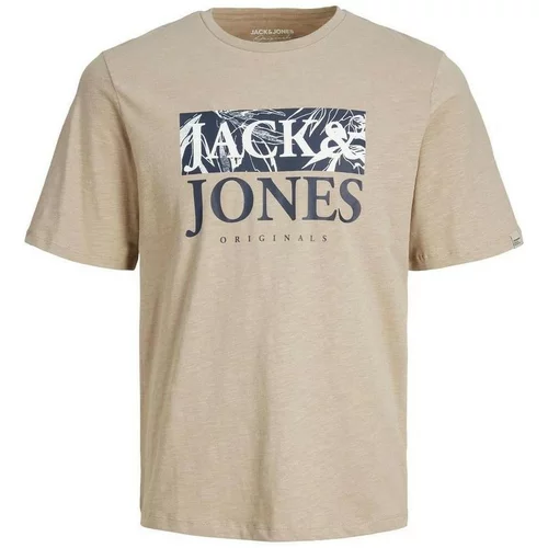 Jack & Jones Majice s kratkimi rokavi - Bež