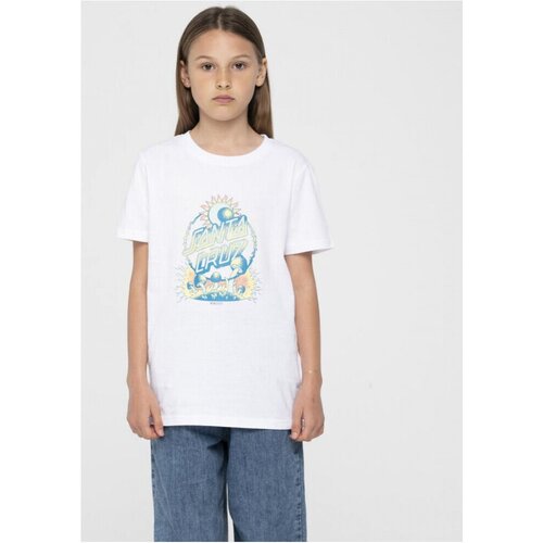 Santa Cruz Dark arts dot front t-shirt Bijela Cijene