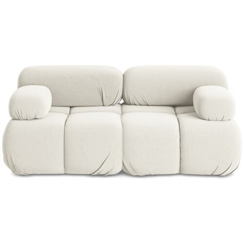 Makamii Bijela baršunasti sofa 190 cm Lokua – Cijene