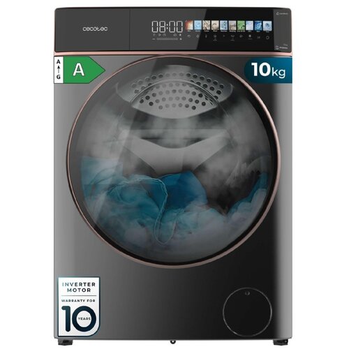 Cecotec 01294 - Pralni stroj Bolero DressCode 10900 Autodose Inverter FullColor Steel A, (22118691) Cene