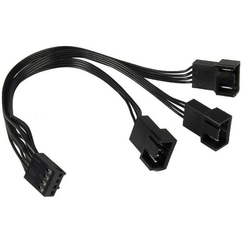 InterTech INTER-TECH PWM razdelilni kabel za ventilator 4pin na 3x 4pin, 15 cm Cene