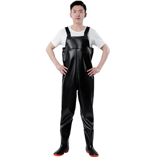 INF Nepremočljive ribi&scaron;ke hlače do prsi Unisex 47, (22104294) Cene