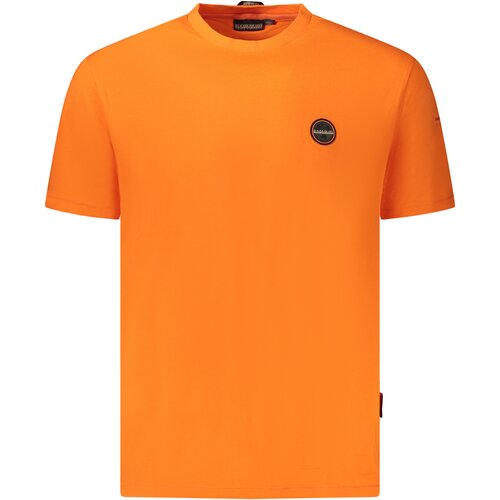 Napapijri MEN&amp;amp;#39;S SHORT SLEEVE T-SHIRT ORANGE Slike
