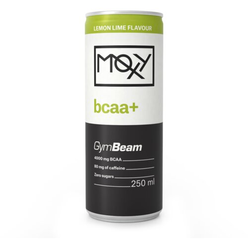 GymBeam MOXY BCAA + Energy Drink 250 ml лимун - лимета Cene